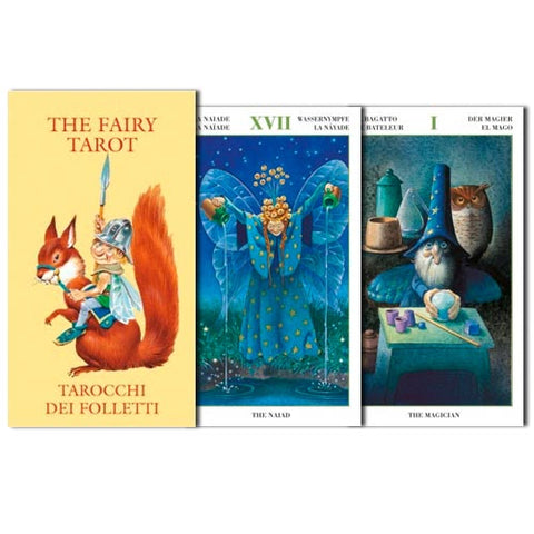 Fairy Tarot Mini Deck by Lo Scarabeo 78 Cards Pocket Size New Sealed