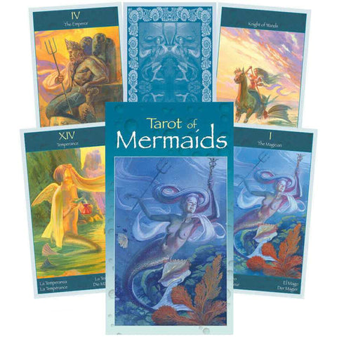 Tarot of Mermaids 78-Card Deck by Lo Scarabeo with Guidebook New