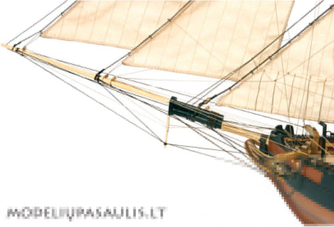 Two Friends Clipper Ship Model Kit 1:53 Scale 905mm by OCCRE