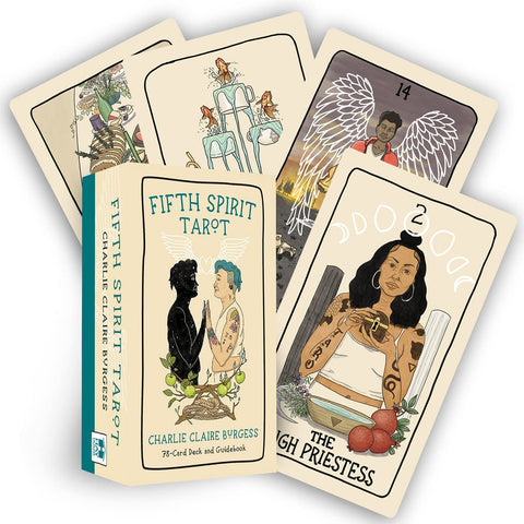 Charlie Burgess Fifth Spirit Tarot Cards Inclusive Oracle