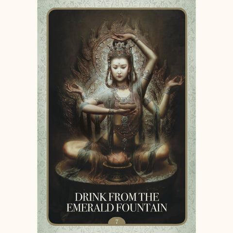 Kuan Yin Oracle Card Deck by Alana Fairchild 44 Cards Blue Angel