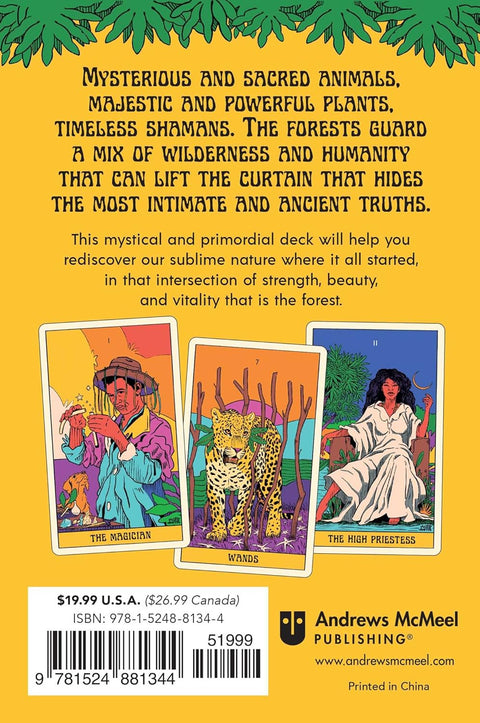 Mystical Forest Tarot Card Deck & Guidebook by Wes Gama Andrews McMeel