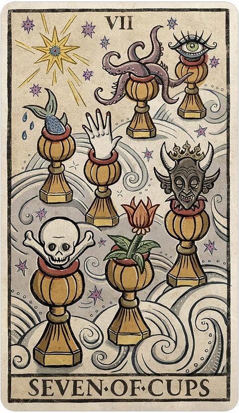 Trionfi Della Luna Tarot Deck 78 Cards w/ Guidebook by US Games