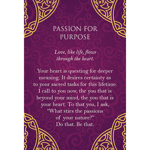 Rumi Oracle Pocket Edition 44 Card Deck by Alana Fairchild Blue Angel