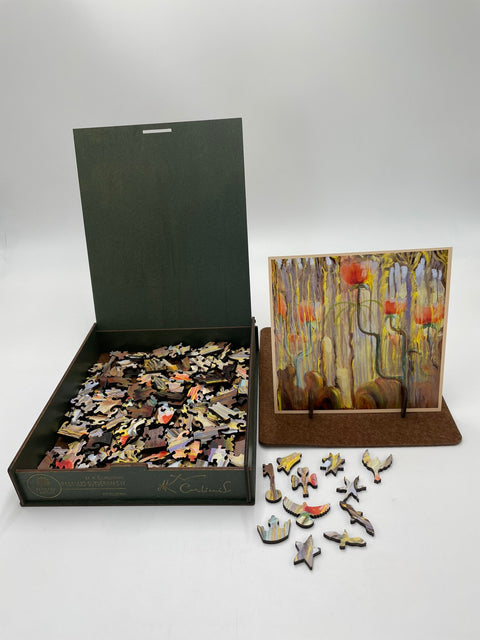 M.K. Ciurlionis Creation of the World IX 300pc Wooden Jigsaw Puzzle
