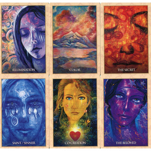 Magdalene Oracle Cards Deck by Blue Angel 45 Cards & Guidebook New