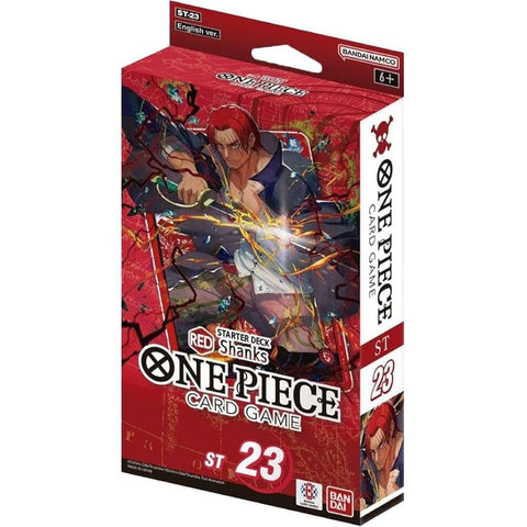One Piece Card Game ST23 Red-Haired Shanks Starter Deck 2025 Japan