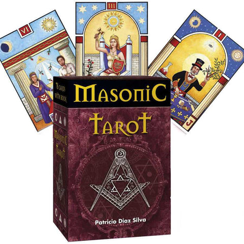 Masonic Tarot Deck Cards Diaz Silva Lo Scarabeo Esoteric Fortune Telling NEW