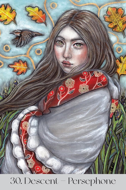 Maidens of the Wheel Oracle Deck by Tammy Wampler Blue Angel 45 Cards