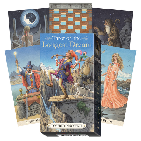 Tarot Of The Longest Dream Cards Deck Lo Scarabeo Rachel Paul Multilingual
