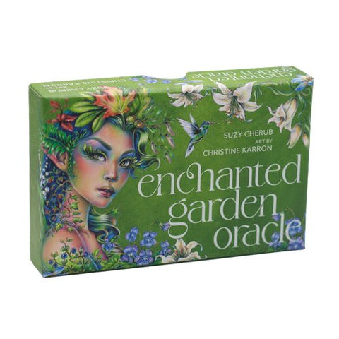 Enchanted Garden Oracle Cards Blue Angel
