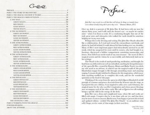 John Dee Oracle Card Deck & Guidebook by Schiffer Red Feather