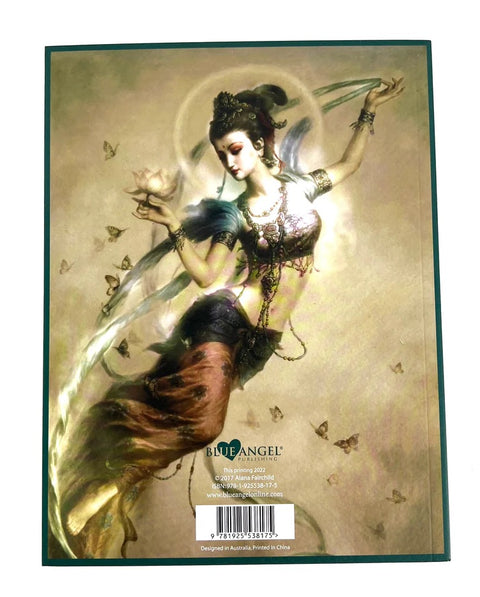Kuan Yin Oracle Journal Writing Creative Notebook A. Fairchild Blue Angel Kyoj17