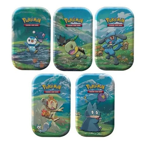 Pokemon TCG Sinnoh Stars Mini Tin w/ 2 Booster Packs & Coin - English