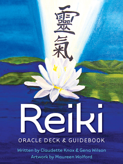 Reiki Oracle Cards Deck & Guidebook 33 Cards Multilingual US Games