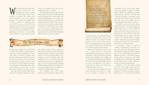 Occult Guide to the Tarot Deluxe Illustrated Book by Rockpool