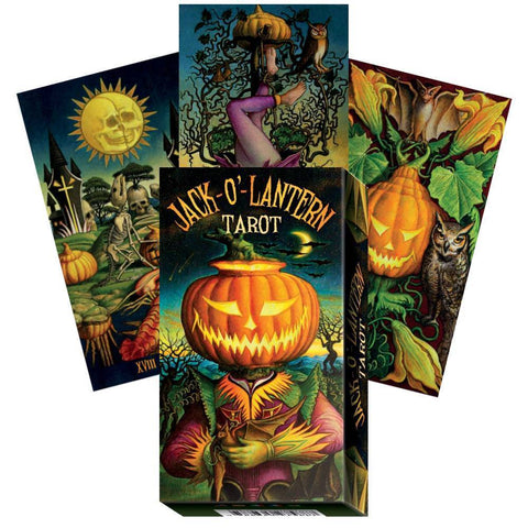 Jack O'Lantern Tarot Deck by Lo Scarabeo Halloween 78 Cards New Sealed
