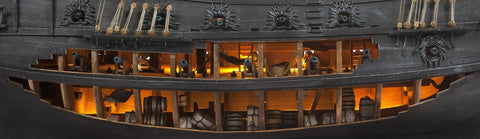 OCCRE Flying Dutchman 1:50 Wooden Model Ship Kit Medium Skill Level