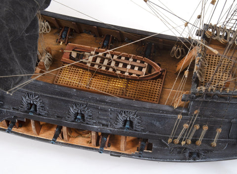 OCCRE Flying Dutchman 1:50 Wooden Model Ship Kit Medium Skill Level