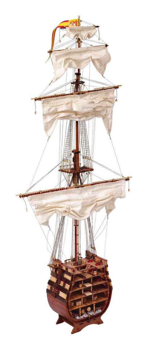 OCCRE Holy Trinity Warship Cross-Section 1:90 Wooden Model Kit Easy