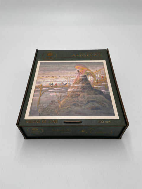 M.K. Ciurlionis Angel Wooden Puzzle 150 Pieces Adult Art Gift