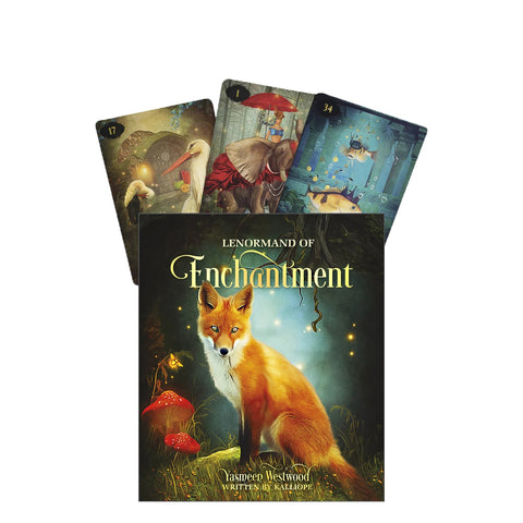 Lenormand Of Enchantment Cards Deck Schiffer Publishing Y. Westwood Kalliope NEW