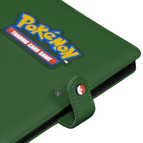 Premium Green 4-Pocket Snap Binder for Pokémon Ultra Pro