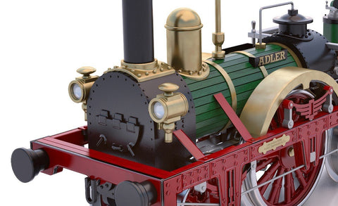 OCCRE Adler Steam Locomotive 1:24 Scale Model Kit Easy Build Collectible
