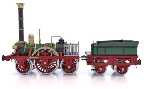 OCCRE Adler Steam Locomotive 1:24 Scale Model Kit Easy Build Collectible