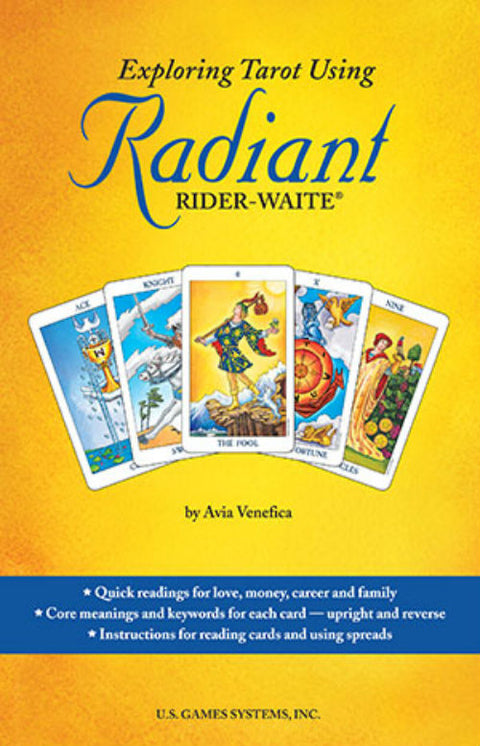 Exploring Tarot Radiant Rider-Waite Deck & Guidebook Set by US Games