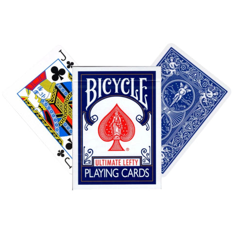 Bicycle Lefty Blue Poker Playing Cards Deck for Left-Handed Players
