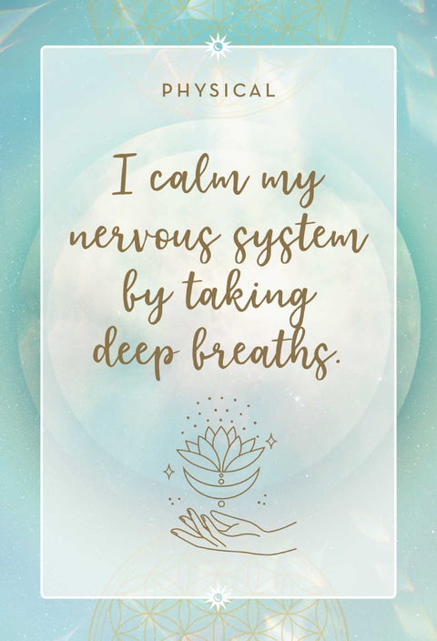 I Radiate Joy Daily Affirmation Cards Deck Yoga Spirit Insight Editions