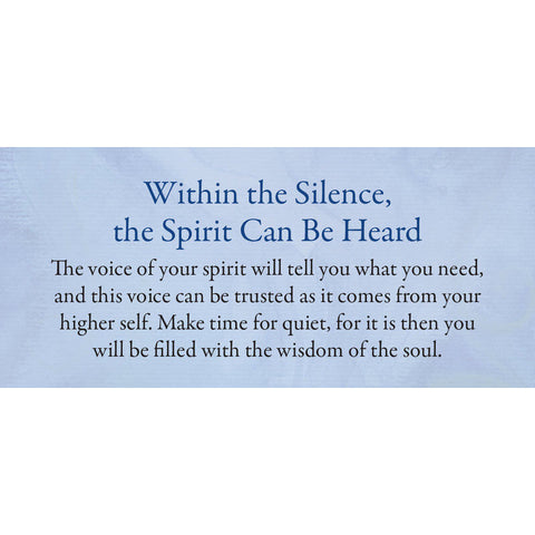 Calming Inspirations Mini Oracle Cards Deck by Lucy Cavendish 55 Cards