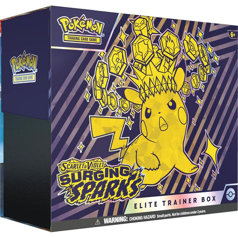 Pokemon Scarlet & Violet Surging Sparks Elite Trainer Box Magneton Promo