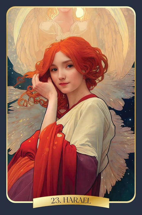 The Angel Magic Oracle Cards Deck Divine Blue Angel By Tess Whitehurst Amo23