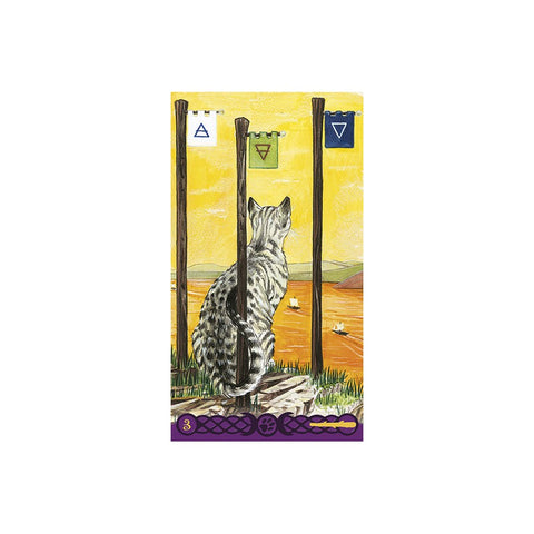 Tarot Of Pagan Cats Deck Cards Airaghi Lo Scarabeo Esoteric Fortune Telling NEW