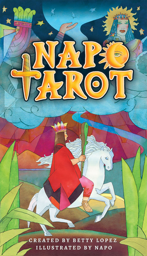 Napo Tarot Deck 78 Cards by US Games Systems Bilingual Spanish English