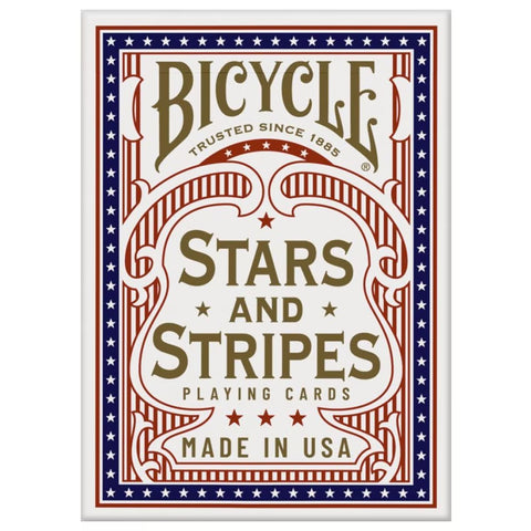 Bicycle Stars & Stripes Poker Playing Cards American Flag Deck USPCC