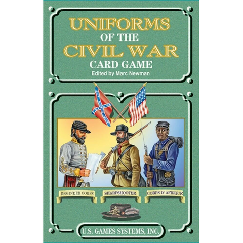 Civil War Uniforms Playing Cards Deck by U.S. Games Systems Poker Size