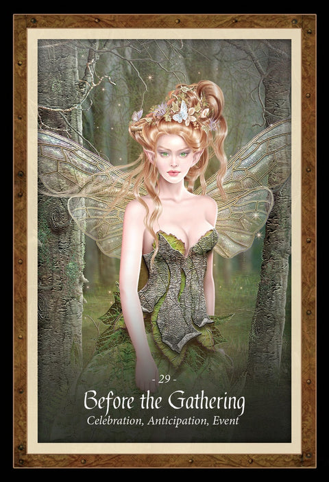 The Faery Forest Oracle Cards Deck Esoteric Telling Blue Angel NEW
