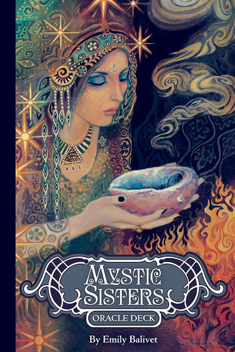 Mystic Sisters Oracle Deck 51 Cards by Emily Balivet US Games