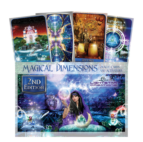 Magical Dimensions Oracle Cards Deck 2Nd Edition Schiffer Publishing Angels NEW