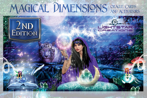 Magical Dimensions Oracle Cards Deck 2Nd Edition Schiffer Publishing Angels NEW