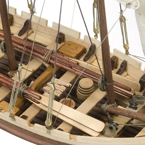 OcCre Dosnumas Fishing Boat Wooden Model Kit 1:24 Easy Build 435mm