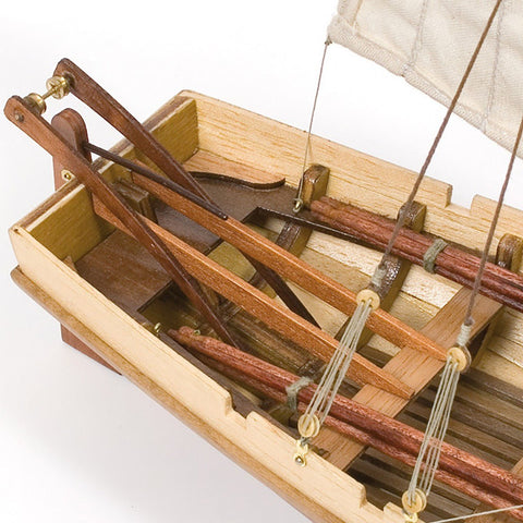 OcCre Dosnumas Fishing Boat Wooden Model Kit 1:24 Easy Build 435mm
