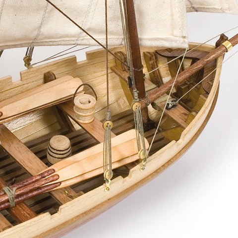 OcCre Dosnumas Fishing Boat Wooden Model Kit 1:24 Easy Build 435mm