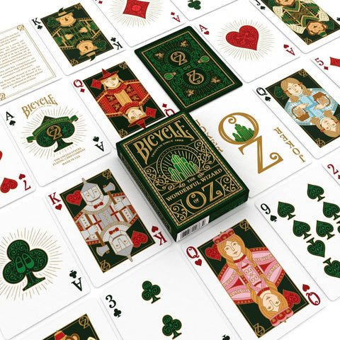 Bicycle Wizard of Oz Playing Cards Deck – Collector Gold Foil Edition