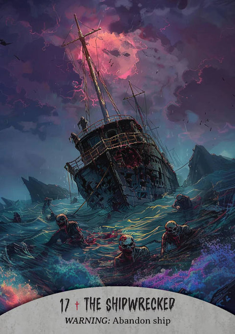Oracle of the Undead 36-Card Zombie Deck + Guidebook Rockpool