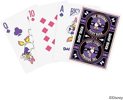 Bicycle Disney Daisy Duck Playing Cards Deck Poker Size Air Cushion