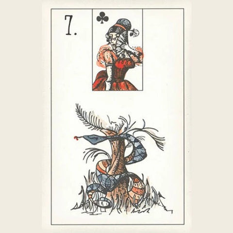 Maybe Lenormand Oracle Deck by Ryan Edward 52 Cards US Games Divination